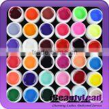 Hot Sale 36 Colors Nail Solid Gel uv Gel Set Pure Color Nail Art Set thumbnail-1
