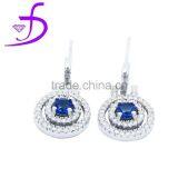 2015 Bling Jewelry From Set-fashion Wire With Blue Topaz Prong Setting Jewelry Bridal Jewellery Sets thumbnail-1