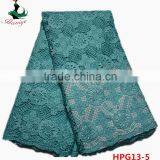 100% water soluble wedding lace embroidery guipure lace fabrics