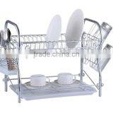 2 Tier Stainless Steel Kitchen Dish Rack