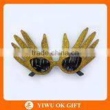 Funky Hand Palm Party Sunglasses Sparkling Party Glasses thumbnail-1