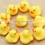 Plush yellow duck toy Christmas theme rubber ducks