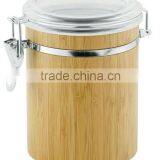 New Bamboo Canister, Container,storage Jar thumbnail-1