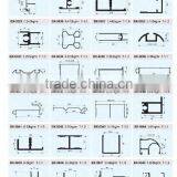 China Market Different Surface Processing Aluminum Window Frame Covers thumbnail-3