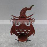 Metal Owl Candle Holder Halloween Decorations thumbnail-2