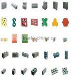 Hydraulic Fly Ash Cement Color Paver/wall Brick Block Moulding Machine for Sale, Concrete Automatic Brick Production Line QT6-15 thumbnail-5