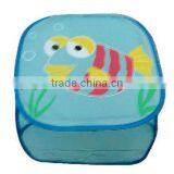 Collapsible Hotel Home Laundry Bag With Cartoon Cover Easily Folded Lightweight