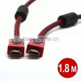 1.8m 6ft Nylon HDMI Cable V1.3 thumbnail-1