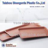 Rectangular Plastic Terracotta Saucer, Terracotta Saucers for Garden Pots thumbnail-1