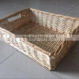 Willow Wicker Bread Storage Basket Custom Size Wicker Basket thumbnail-2