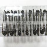 Shower Curtain Hooks Rings,Polished Chrome Metal Bathroom Shower Curtain Hooks thumbnail-4