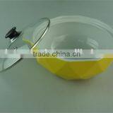 AB Grade Wholesale Stock Dimond Shape Ceramic Casserole With Glass Lid,soup&stock Pot thumbnail-4