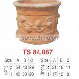 Vietnam Outdoor Ceramic Terracotta Flower Pot thumbnail-1