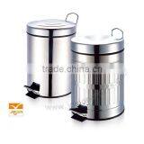 40L Pedal Fancy Large Stainless Steel Dustbin Trash Bin thumbnail-3