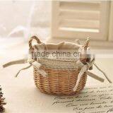 Rural Wicker Storage Basket thumbnail-3