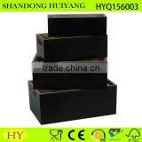 Custom Shallow Wooden Box With Blackboard thumbnail-1
