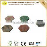 Custom Size Unfinished Wooden Tea Coaster Wholesale thumbnail-1