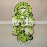 Porcelain Tea Cup Set thumbnail-1