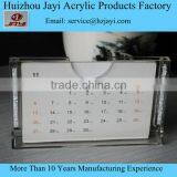 Factory Supply Custom Desk Calendar Stand/Plastic Calendar