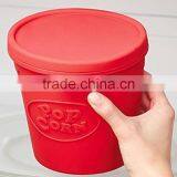 Silicone Popcorn Container DIY Silicone Microwave Popcorn Maker Bucket thumbnail-2