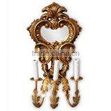 Factory Wholesales Wall Mirror With Candle Holder thumbnail-1