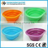 Letter D Shaped Silicone Folding Case, Fruit Basin thumbnail-1