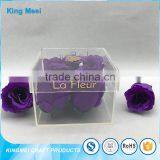 Heart Shape High Quality Gift Acrylic Storage Rose Box thumbnail-3