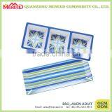 Holiday Serving Rectangle Chip Compartment Bowl With 3 Section thumbnail-2