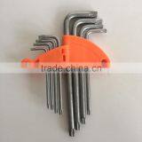 Factory Directly Galvanization 10PC Allen Wrench Hex Key Hand Tool Set thumbnail-2