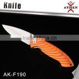 Unique Design Folding Tactical Camping Knife With Aluminium Handle thumbnail-1