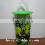 400ml Tumbler With Straw thumbnail-1