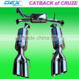Exhaust Catback for Cruze thumbnail-1