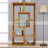 Display Rack Book TSUKUBA Stain Natural Teak Wood Furniture thumbnail-1