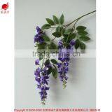 Hottest Artificial Wisteria Flowers For Wedding Decoration Restaurant Decorative Artificial Flower Wisteria thumbnail-1