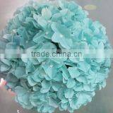 Hanging Fabric Flower Ball 25CM Hydrangea Ball thumbnail-1