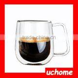 UCHOME Coffe Thumbler Double Walled Glass Mug/Cup thumbnail-2