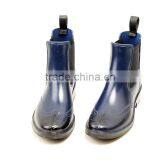 Wine Navy Black Brown Two Color New Technology Waterproof Chelsea Shoes Rain Boots thumbnail-2