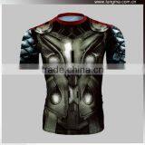 2016 Fashion Superman Compression T Shirt thumbnail-1