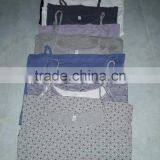 100%cotton Ladies Long Plain Strap Tank Top Seamless. Custom Made Ladies Tank Top thumbnail-1