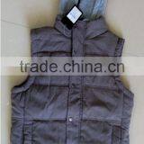 Fleece Hoodies Men Waistcoats Winter Vest thumbnail-3