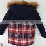 2016 Winter Boys Over Coat With Faux Fox Fur Collar thumbnail-2