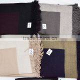 Fashion Classic Large Square Fringes Jacquard Winter Lady Shawl thumbnail-2