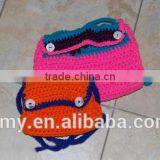 Crochet Dog Backpack Handmade Dog Carrier Backpack thumbnail-3