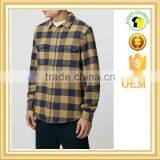 Buffalo Check Long Sleeve Casual Overshirt thumbnail-1