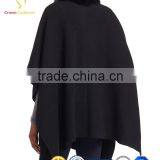 Fashion Design Luxury Ladies' Cashmere Shawl With Fur thumbnail-1