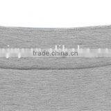 2016 Linen Gray Letters Posted Split Skirts thumbnail-5