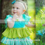 Baby Girls Green Tutu Dress Toddler Kids Christmas Party Dress thumbnail-1