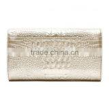 Hotsale Fashion Women Ladies Clutch Evening Bag With Chain Strap Genuine Leather Women Purse thumbnail-5