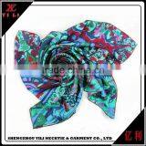 Fashion Soft Colorful Women Cheap Silk Satin Scarf thumbnail-6