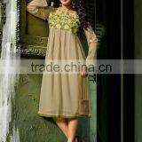 Party Wear Georgette Kurtis thumbnail-3